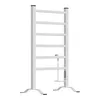Elektrische handdoekradiator 'Frosta', 85x55 cm, wit, 100W Productafbeelding-voorbeeld 4