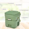 COSTWAY 20L + 12L Camping Toilet s odnímateľnou odpadovou Náhľad obrázku produktu 7