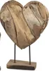 formano Deko Objekt Herz Holz Skulptur aus massivem Produktbild-Vorschau 3