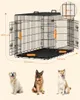 FEANDREA Hundebox mit 2 Türen 122 x 74,5 x 80,5 cm Produktbild-Vorschau 14