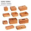 WENKO Bambusový box Terra s vekom Úložné boxy Kúpeľňa WC Náhľad obrázku produktu 5