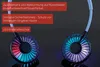 Eine Nahaufnahme des tragbaren Nackenventilators Unold NACKENVENTILATOR BREEZY  Produktbild-Vorschau