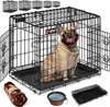 LOVPET® Hundekäfig klappbar Hundetransportkäfig Inkl. Produktbild-Vorschau 1