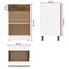 vidaXL Mobile base con cassetto Lyon Rovere affumicato Anteprima dell’immagine prodotto 7