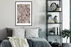 MuchoWow® Gerahmtes Poster Schlangendruck - Schuppen - Grau Produktbild-Vorschau 2