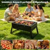 Holzkohlegrills Grill BBQ Portable, Tischgrill Campinggrill Produktbild-Vorschau 8