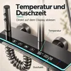 Duschsystem mit LED-Temperaturanzeige – Regendusche Set mit Produktbild-Vorschau 3
