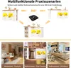 Rozkładany stół barowy Sweiko z miejscem do przechowywania Podgląd zdjęcia produktu 7