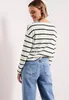 Street One Gestreiftes Strick-Look Shirt Produktbild-Vorschau 4
