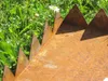 Trittplatte oder Wegplatte aus Metall für den Garten Produktbild-Vorschau 3