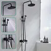 Retro sprchová lišta Sprchový set Nástěnný termostat Náhled obrázku produktu 2