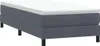 vidaXL Letto a molle senza materasso grigio scuro 90x210 cm Anteprima dell’immagine prodotto 1