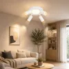 ZMH Led soffitto 4 fiamme soffitto spot GU10 camera da Anteprima dell’immagine prodotto 2