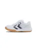 A single white child's sneaker with black accents and a gum sole is shown against a white background. Anteprima dell’immagine prodotto