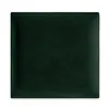 A single dark green upholstered headboard is shown isolated on a white background. Anteprima dell’immagine prodotto