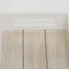 Dekotablett Landhaus-Stil Weiß Tablett Mittel Rund Holz Produktbild-Vorschau 2
