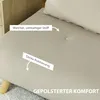 HOMCOM Schlafsofa Sofa mit Schlaffunktion 130 x 190 cm Produktbild-Vorschau 6