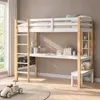UnboxG Etagebed, hoogslaper, 90x200 cm, met bureau, Productafbeelding-voorbeeld 10