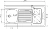 PYRAMIS 140109401 Pantryabdeckung (120X60) 1B 1D mit Produktbild-Vorschau 2