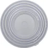 A top-down view of a white plastic container with concentric rings. Produktbild-Vorschau