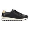 Rieker Damen Leder Sneaker Schwarz Produktbild-Vorschau 2