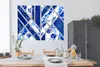 MuchoWow® Poster Delfter Blau - Design - Abstrakt 160x120 Produktbild-Vorschau 3