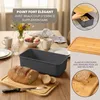 bremermann boîte à pain avec couvercle en bambou, boîte à Voir les images du produit 5
