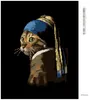Diamondi - Diamond painting - KATZE ALS MÄDCHEN MIT DEM Produktbild-Vorschau 3