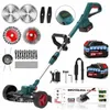 Akku-Rasentrimmer 21V mit 2 Batterie, 5-in-1 Freischneider, Produktbild-Vorschau 1