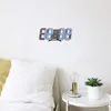 3D LED Digitaler Wecker 1 Stück, Einstellbare Helligkeit, Produktbild-Vorschau 4