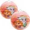 com-four® 2x Ballon-Laterne für Kinder - Papierlampion zur Produktbild-Vorschau 1