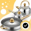 Set de casseroles, set de poêles 12 pièces avec marmite en Voir les images du produit 6