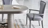 Designer 4x Stuhl Set Esszimmer Lehn Polster Sitz Stühle Produktbild-Vorschau 1