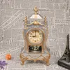 Stolní hodiny ve stylu vintage (bílé) - Dekorativní Náhled obrázku produktu 7