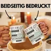 Katzenliebhaberin Geschenk Becher Tasse Gott Schuf Alle Produktbild-Vorschau 2