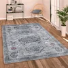 Teppich Wohnzimmer Flachgewebe Vintage Orient Ornamente Produktbild-Vorschau 1