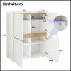 Armoire de rangement Merax avec 4 étagères réglables, 8 Voir les images du produit 3