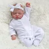 48 cm duża lalka Reborn, ręcznie malowana, skóra 3D z Podgląd zdjęcia produktu 1