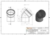 Ostendorf KG SN 4 Bogen DN/OD 125 45 Grad Produktbild-Vorschau 3