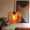 Olucia - ANNIEK - Pendelleuchte - Orange / Schwarz Produktbild-Vorschau 9