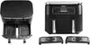 Ninja AF300EU Ninja Dual-Zone 6 -in-1  Heißluftfritteuse    Voir les images du produit 14