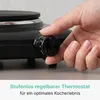 Clatronic DKP 3583, Schwarz, Arbeitsplatte, Versiegelte Produktbild-Vorschau 4