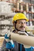 Belüfteter Arbeitshelm 6-Punkt-Schutzhelm 4-Punkt-Gurt gelb Produktbild-Vorschau 4