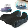 Keilkissen für Fahrer, Ergonomisches Autositzkissen, Memory Produktbild-Vorschau 1