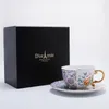 Filiżanka ze spodkiem porcelana Motyle Kwiaty 250ml pudełko Podgląd zdjęcia produktu 2