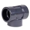 Mega T-Stück 90° PVC-U 50 mm x 1 1/2 Zoll x 50 mm Produktbild-Vorschau 2