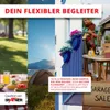 Grafner Campingtisch klappbar 80x60x70cm Aluminium, stabil Produktbild-Vorschau 7