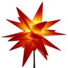 Leuchtstern 3D-Stern Rot  LED  faltbar | Ø 25 cm x H 90 cm  Produktbild-Vorschau 14