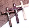 Dřevěný kříž na stěně 12cm světlo Náhled obrázku produktu 3