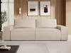4-Sitzer Schlafsofa aus strukturiertem beigem Velours - Produktbild-Vorschau 6